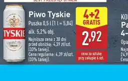 ALDI Piwo Tyskie oferta