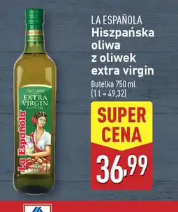 ALDI La Española Hiszpańska oliwa z oliwek extra virgin oferta