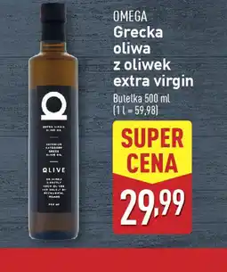 ALDI OMEGA Grecka oliwa z oliwek extra virgin oferta