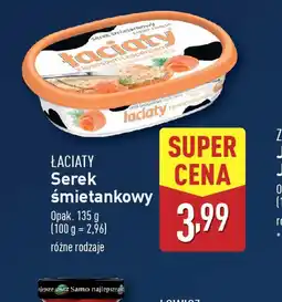 ALDI Laciaty Serek śmietankowy oferta