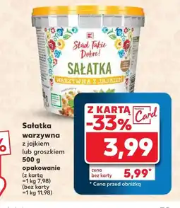 Kaufland Sałatka warzywna K-Stąd Takie Dobre oferta