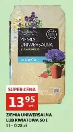 Auchan Ziemia uniwersalna lub kwiatowa oferta