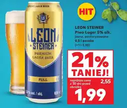 Kaufland Piwo Leon Steiner oferta