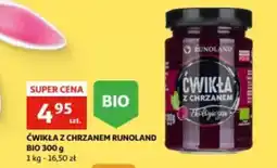 Auchan Ćwikła z chrzanem runoland bio oferta