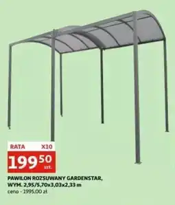 Auchan Pawilon rozsuwany gardenstar oferta