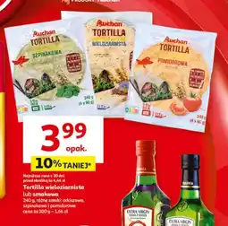 Auchan Tortilla wieloziarnista lub smakowa oferta