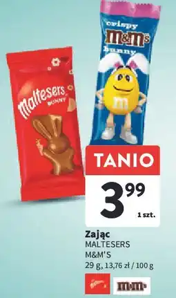 Intermarche Zając czekoladowy orange Maltesers oferta