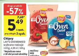 Intermarche Chipsy naturalne solone Lay's Oven Baked (Prosto Z Pieca) oferta