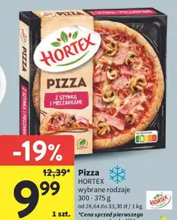 Intermarche Pizza z szynką i pieczarkami Hortex oferta