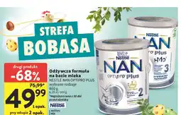 Intermarche Mleko 2 Nestle Nan Optipro Plus oferta