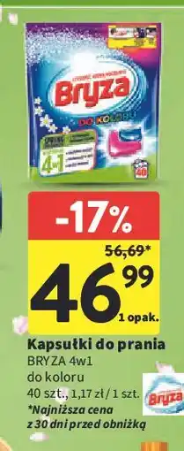 Intermarche Kapsułki do prania koloru 4w1 Bryza oferta