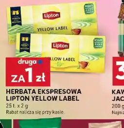 Stokrotka Herbata ekspresowa Lipton Yellow Label oferta