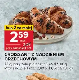 Stokrotka Croissant z nadzieniem orzechowym oferta