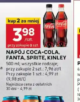 Stokrotka Napój Coca-Cola, Fanta, Sprite, Kinley oferta
