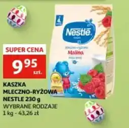 Auchan Kaszka mleczno-ryżowa nestle oferta