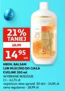 Auchan Krem, balsam lub mleczko do ciała eveline oferta