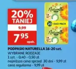 Auchan Podpaski naturella oferta