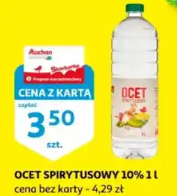 Auchan Ocet spirytusowy 10% oferta