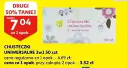 Auchan Chusteczki uniwersalne 2w1 oferta