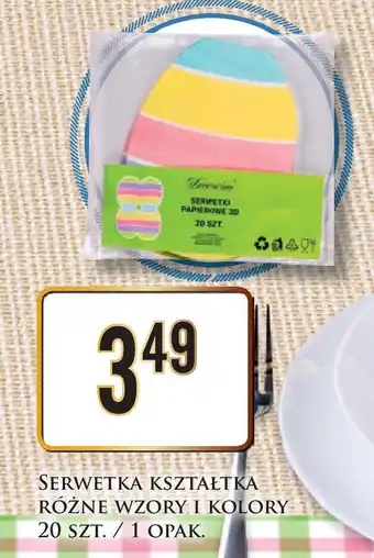 Dino Serwetka kształtka oferta