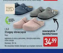 ALDI Clogsy dziecięce L&D oferta