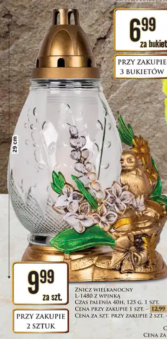 Dino Znicz wielkanocny l-1480 z wpinką oferta