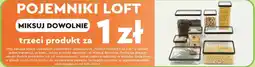 Biedronka Pojemniki loft oferta