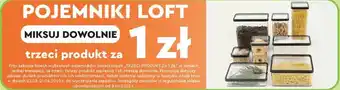 Biedronka Pojemniki loft oferta