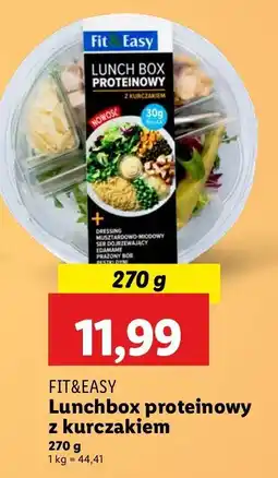 Lunchbox proteinowy z kurczakiem Fit & Easy