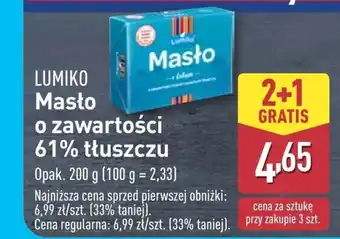 ALDI Masło Lumiko oferta