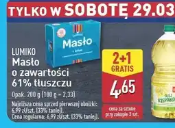 ALDI Masło 61% tłuszczu Lumiko oferta