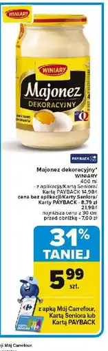 Carrefour Market Majonez dekoracyjny Winiary oferta