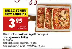 Biedronka Pizza z kurczakiem i grillowanymi warzywami oferta