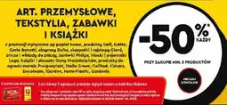 Biedronka Art. przemysłowe, tekstylia, zabawki i książki oferta