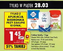 Biedronka Cukier biały Diamant Diamant polska oferta