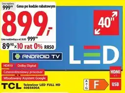 Media Expert Telewizor TCL oferta