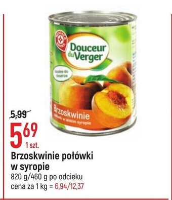 E.Leclerc Brzoskwinie połówki w syropie 820g oferta