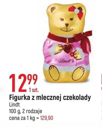 E.Leclerc Figurka z mlecznej czekolady Lindt 100g oferta