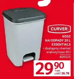 Selgros Curver kosz na odpady essentials oferta