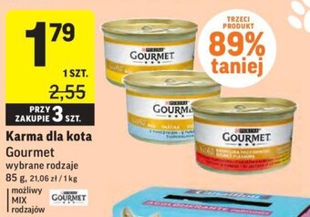 Intermarche Karma dla kota Gourmet 85g oferta