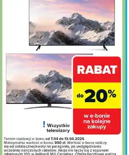 Carrefour Telewizory oferta