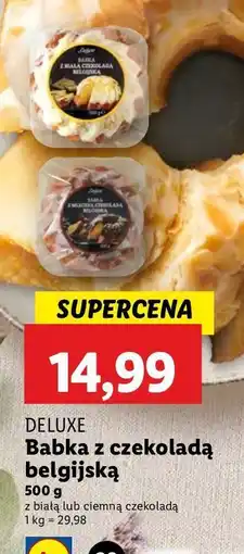 Lidl Babka z ciemną belgijską czekoladą Deluxe (Schwarz) oferta