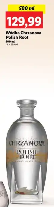 Lidl Wódka Chrzanova Polish Root oferta