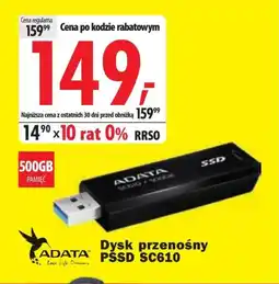 Media Expert Dysk ssd Adata oferta