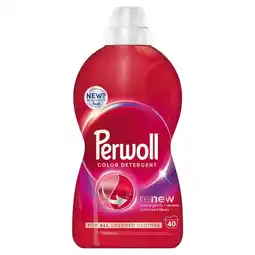 ALDI Perwoll Renew Color Płynny środek do prania 2 l (40 prań) oferta