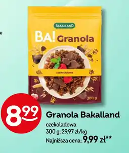 Żabka Granola czekoladowa Bakalland ba! oferta