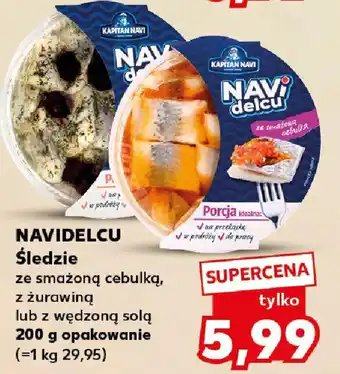 Kaufland NAVIDELCU Śledzie oferta