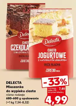 Kaufland DELECTA Mieszanka do wypieku ciasta oferta