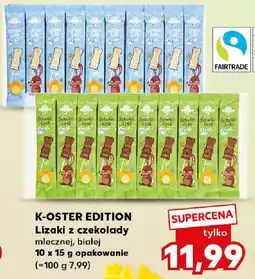 Kaufland K-OSTER EDITION Lizaki z czekolady oferta