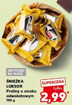 ŚNIEŻKA LUKSOR Praliny o smaku adwokatowym